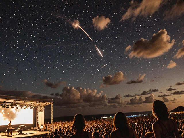 Meteor Impressiona Multidão ao Cruzar o Céu Durante Show de Simone Mendes no Ceará