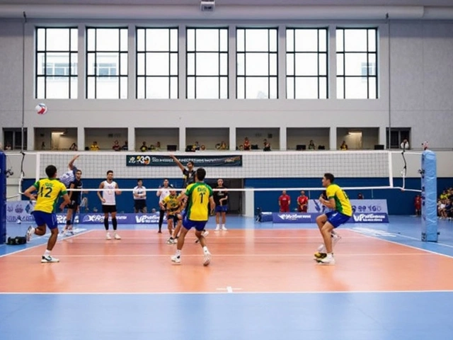 Seleção masculina de vôlei do Brasil estreia com vitória na Universíade 2025