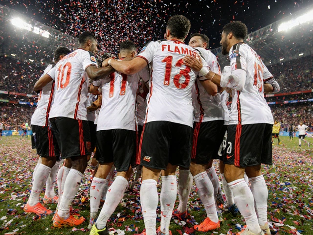 Flamengo avança a quartas da Libertadores após vitória contundente sobre o Internacional